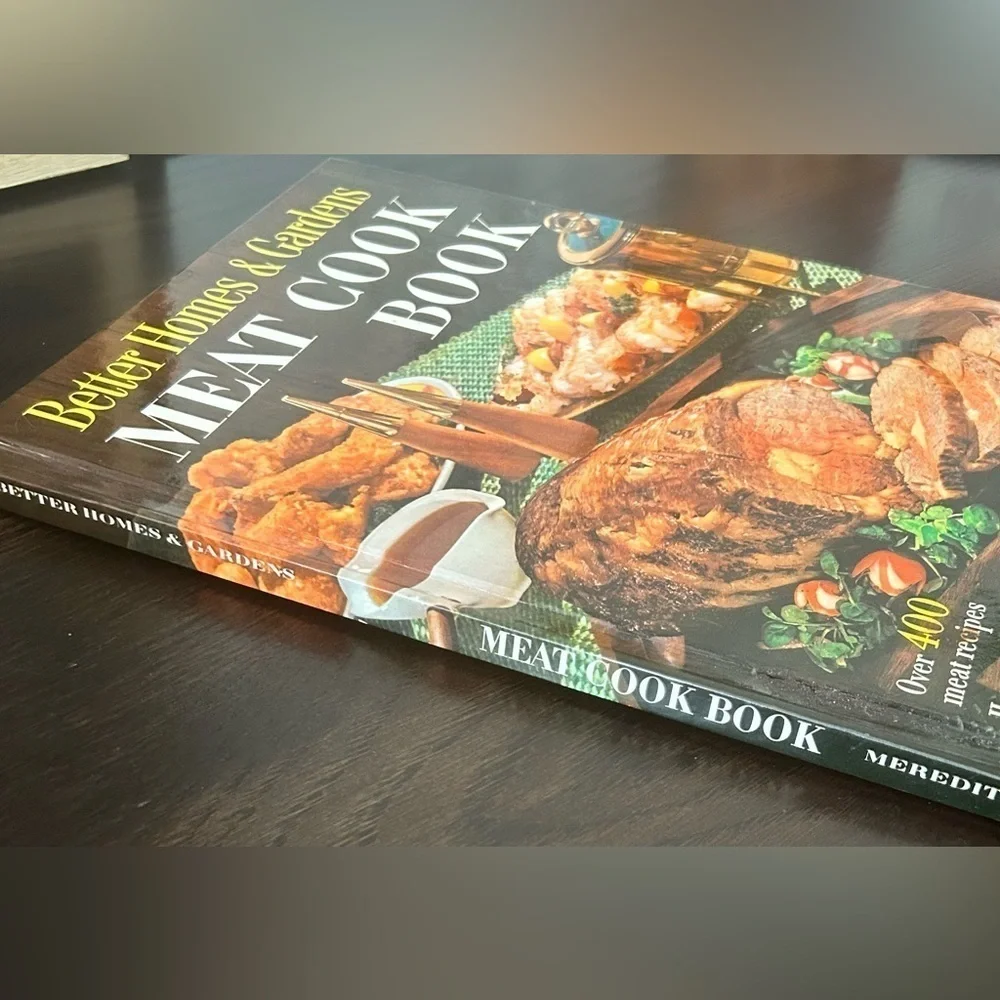 Vintage 1960 Better Homes and Gardens Meat Cook Book